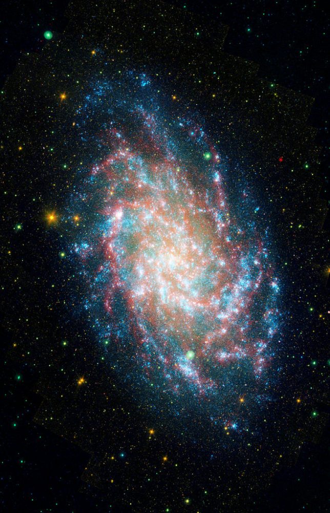 triangulum galaxy multispectral